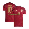 Fußballtrikots Belgien Romelu Lukaku 10 Heim Trikotsatz EURO 2024